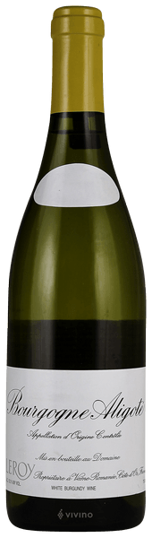 Domaine Leroy Bourgogne Aligote 2017 750ml - Buy online at