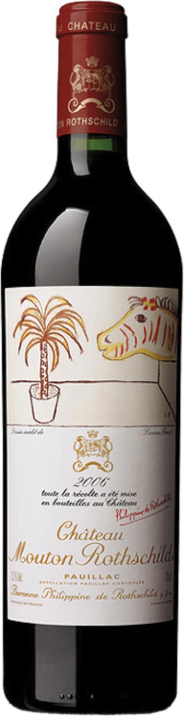Chateau Mouton Rothschild Pauillac 2006 375ml - Buy online at