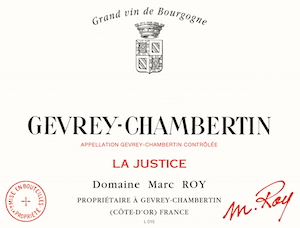 Marc Roy Gevrey-Chambertin la Justice
