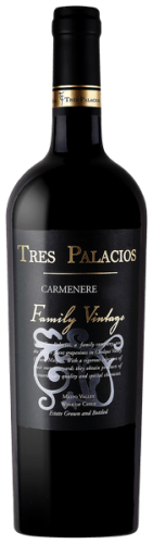 Tres Palacios Carmenere Family Vintage