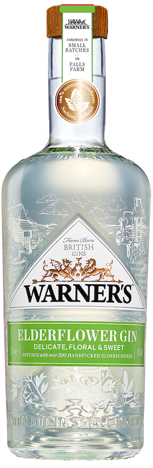 Warner's Gin Elderflower Warner's Gin Elderflower