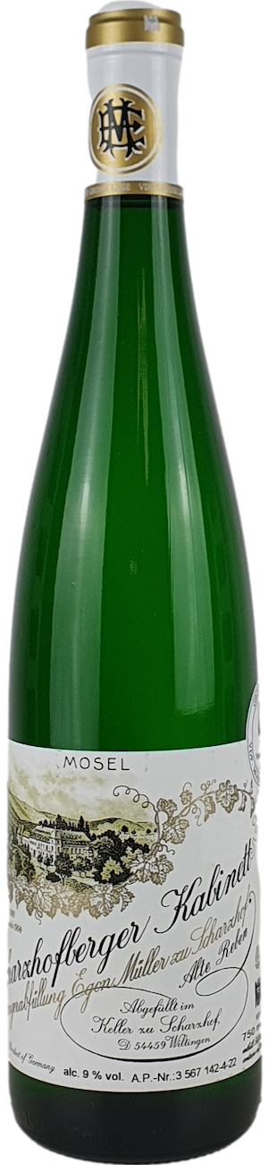 Egon Muller Scharzhofberger Riesling Kabinett Alte Reben Auction