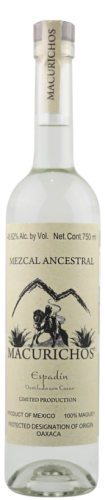 Macurichos Mezcal Espadin Destilado con Cacao