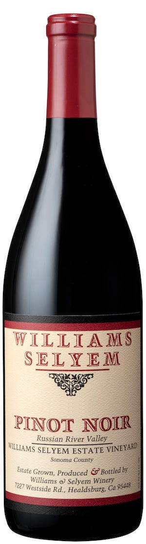 Williams Selyem Pinot Noir Williams Selyem Estate Vineyard