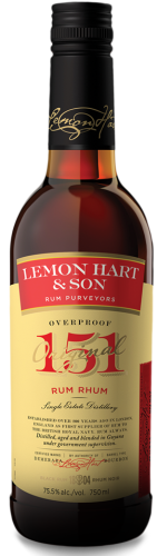 Lemon Hart Overproof 151 Rum