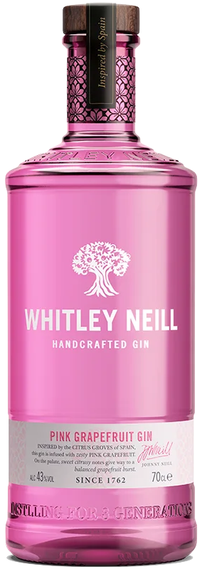 Whitley Neill Gin Pink Grapefruit Whitley Neill Gin Pink Grapefruit