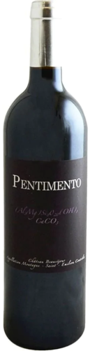 Pentimento Castillon Cotes de Bordeaux
