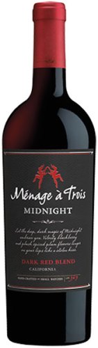 Menage A Trois Midnight Dark Red Blend