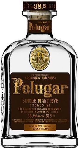 Polugar Vodka Single Malt Rye