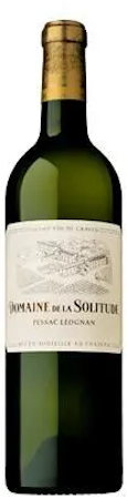 Domaine de la Solitude Pessac Leognan Blanc Domaine de la Solitude Pessac Leognan Blanc