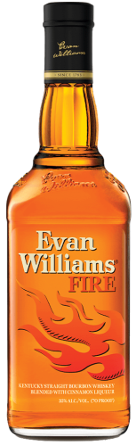 Evan Williams Bourbon Liqueur Fire