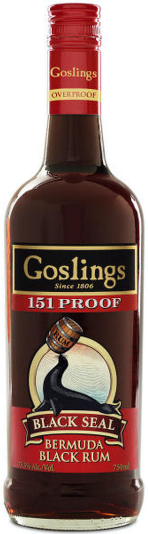 Gosling's Rum Black Seal 151 Proof