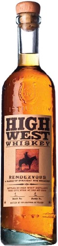 High West Distillery Whiskey Rendezvous Rye