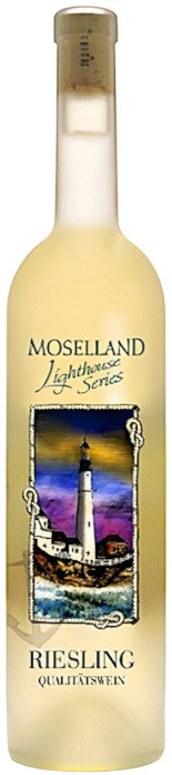 Moselland Riesling Lighthouse Scene