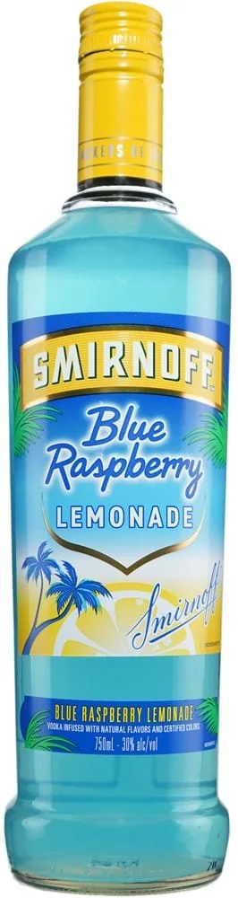 Smirnoff Vodka Blue Raspberry Lemonade