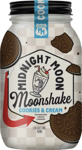 Junior Johnson Midnight Moon Moonshake Cookies & Cream Junior Johnson Midnight Moon Moonshake Cookies & Cream