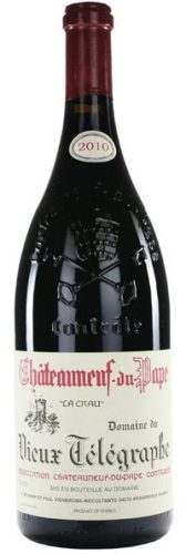 Domaine du Vieux Telegraphe Chateauneuf du Pape la Crau Rouge Domaine du Vieux Telegraphe Chateauneuf du Pape la Crau Rouge