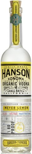 Hanson Of Sonoma Vodka Organic Meyer Lemon Hanson Of Sonoma Vodka Organic Meyer Lemon