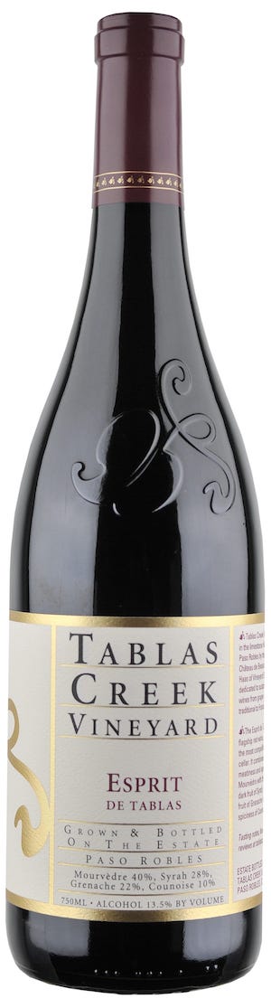 Tablas Creek Esprit de Tablas Rouge Tablas Creek Esprit de Tablas Rouge