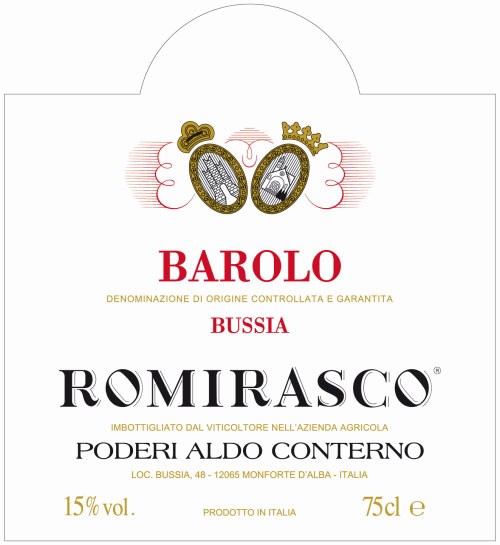 Poderi Aldo Conterno Barolo Bussia Romirasco