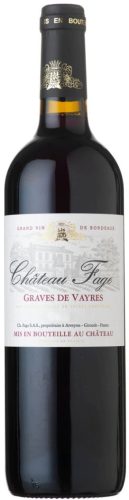 Chateau Fage Graves de Vayres Rouge
