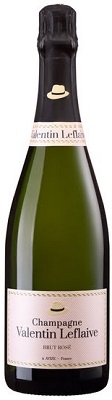 Champagne Valentin Leflaive Brut Rose NV 750ml - Buy online at