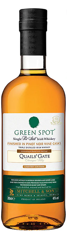 Mitchell & Son Green Spot Irish Whiskey Finished In Quails' Gate Casks ...