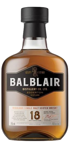 Balblair Scotch Single Malt 18 Year