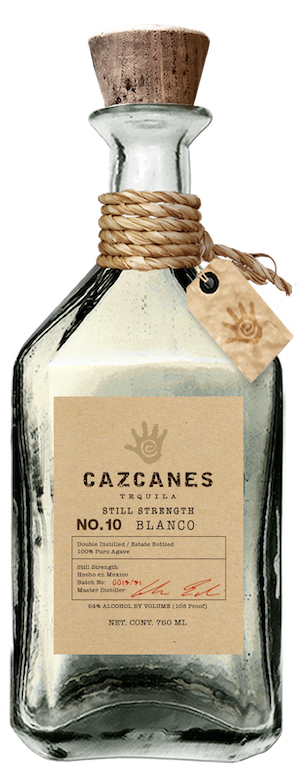 Cazcanes Tequila Blanco Still Strength No. 10 750ml - Buy online