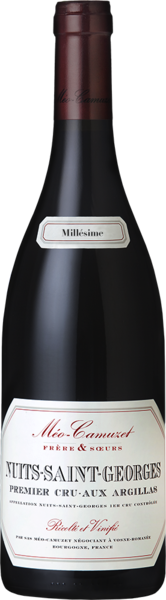 Meo Camuzet Frere et Soeurs Nuits St Georges Premier Cru aux Argillas