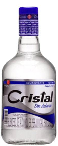 Cristal Aguardiente Sin Azucar