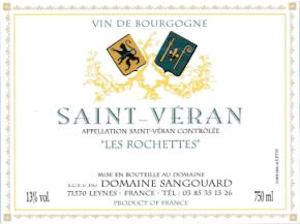 Domaine Sangouard Saint Veran Les Rochettes Domaine Sangouard Saint Veran Les Rochettes