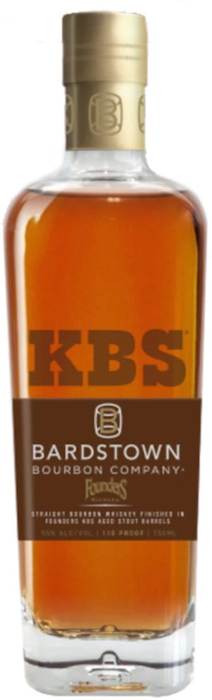 Bardstown Founders KBS Aged Stout Barrel Finished Straight Bourbon Whiskey Bardstown Founders KBS Aged Stout Barrel Finished Straight Bourbon Whiskey