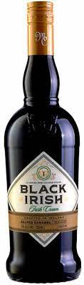 Black Irish Liqueur Irish Cream Salted Caramel