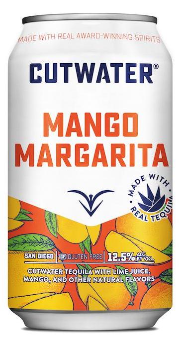 Cutwater Margarita Mango 4pk Cutwater Margarita Mango 4pk