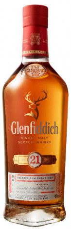 Glenfiddich Scotch Single Malt 21 Year Old