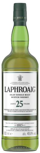 Laphroaig Scotch Single Malt 25 Year Cask Strength
