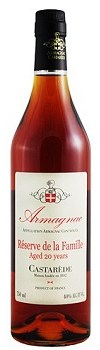 Castarede Bas-Armagnac 20 Year Reserve de la Famille Castarede Bas-Armagnac 20 Year Reserve de la Famille