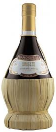 Borgese Sangiovese Basket Flask