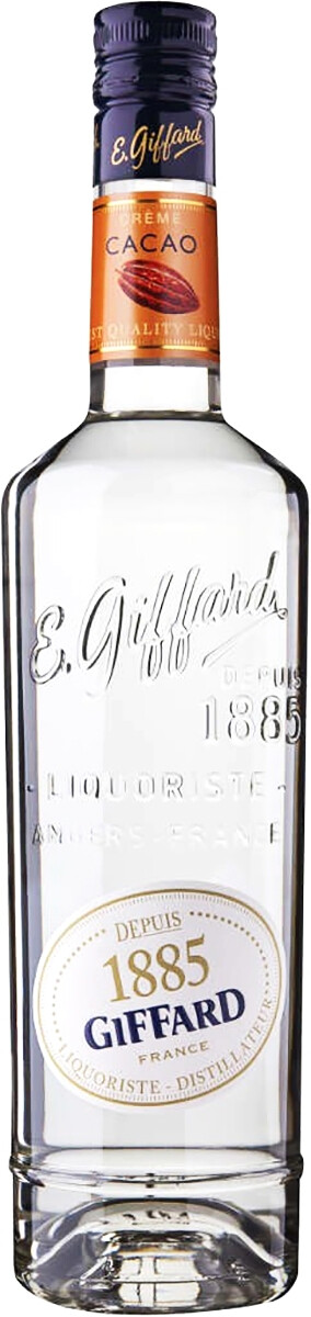Giffard Liqueur Creme de Cacao Blanc Giffard Liqueur Creme de Cacao Blanc