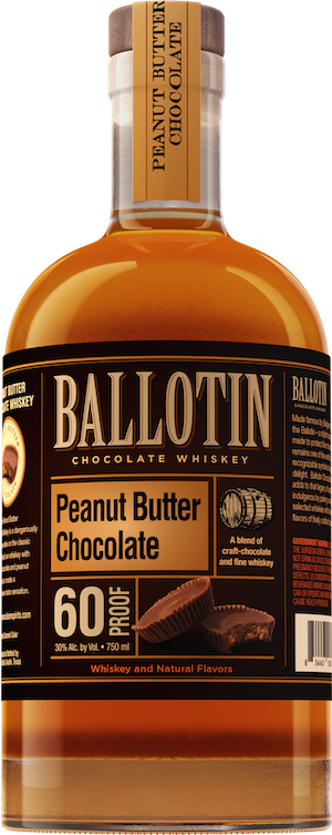 Ballotin Whiskey Chocolate Peanut Butter