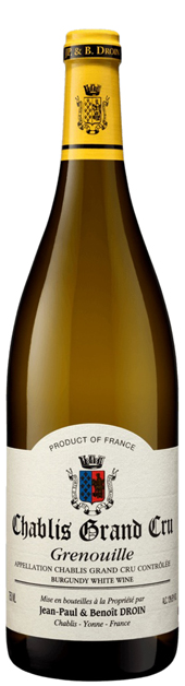 Jean Paul et Benoit Droin Chablis Grand Cru Grenouilles