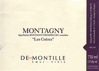 Maison de Montille Montagny Premier Cru Les Coeres