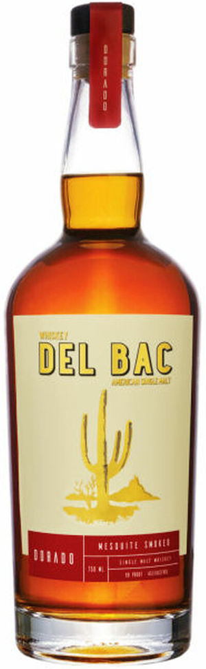 Del Bac American Single Malt Whiskey Dorado Mesquite Smoked