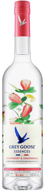 Grey Goose Vodka Essences Strawberry & Lemongrass Grey Goose Vodka Essences Strawberry & Lemongrass