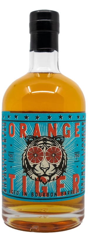Toledo Spirits Co. Orange Tiger Liqueur Orange
