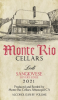 Monte Rio Cellars Sangiovese 'River's Edge'