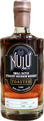 NULU Straight Bourbon Whiskey "Small Batch - Toasted"