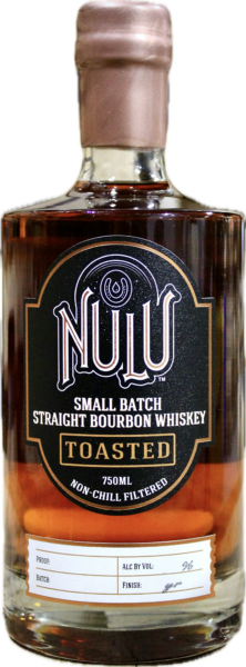 NULU Straight Bourbon Whiskey "Small Batch - Toasted"