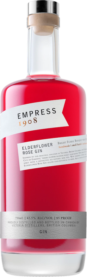 Empress 1908 Gin Elderflower Rose